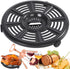GXF Air Fryer Grill Pan for Ninja 4 QT AF101 5.5 Quart AF161 Max XL AF150 XL Air Fryers, 8.2 IN Non-Stick Round Grill Plate Tray Accessories Repla...