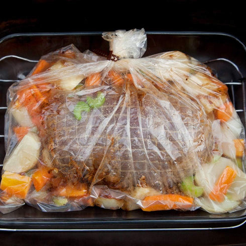 Oven Bags Cooking Roasting Bags for Chicken Meat Ham Seafood Vegetable - 20 Bags (10 x 15 IN)...