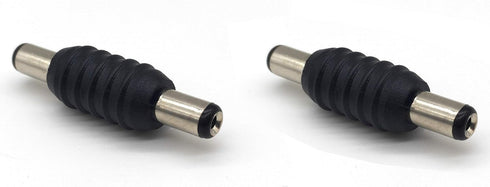 5.5mm X 2.1mm DC Power Adapter, (2 Pairs) DC Power 5.5mm x 2.1mm Female to Female Coupler, Male to Male Coupler LED/CCTV Camera...