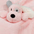 Puppy Baby Security Blanket for Toddler Infant Newborn Boys and Girls Soft Lovey Stuffed Animal with Plush Fabric and Satin Backing, Lovely Snuggl...