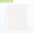Heavy Duty Recipe Protectors, Holds Standard 8.5" x 11" Paper, 30 Pack, Reinforced Holes, Refill Sheets For 3 Ring Binders...