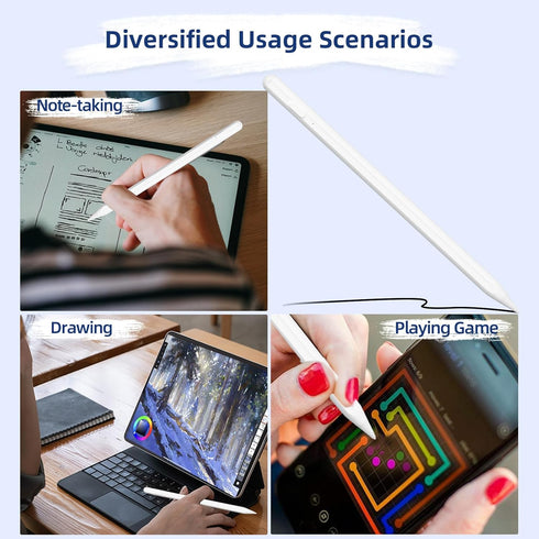 Active Stylus Pen for Touch Screens, Fast Charging Stylus Pen for Samsung/iPhone/Android Tablets & Smart Phones, Universal Stylus Pencil for Drawi...