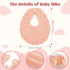 Omisy 8 Pack Baby Bibs, Drooling Toddler Cotton Snap Bibs for 2-36 Months Baby Girls and Boys, Absorbent Teething Bibs...