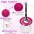 Makeup Brush Cleaner Machine-Rechargeable 1200mHA, Portable Electric Makeup Brush Cleaner Machine, 2 Gears Speed and Dehydration Function, with Cl...