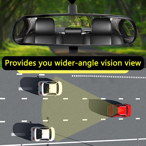 Rear View Mirror Compatible With 1998-2013 Honda Accord, 2006-2011 Civic, 2000-2004 Odyssey, 2002-2008 Pilot Interior Rear View Mirror Day/Night M...