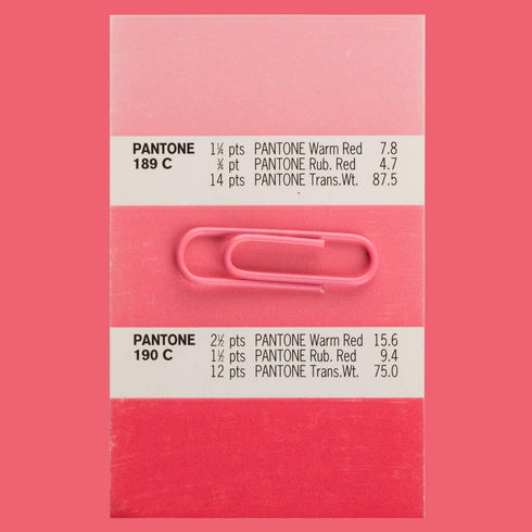 JAM PAPER Colorful Standard Paper Clips - Regular 1 Inch - Pink Paperclips - 100/Pack...