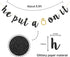 He Put A Ring On It Banner, Black Glitter Engagement Party Decoration Sign for Wedding, Bachelorette, Bridal Showers Party Supplies...