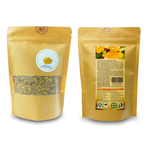 TooGet Fragrant Osmanthus Fragrans Herb Loose Leaf Tea 100% Natural Dried Osmanthus Flower Herbal Tea Top Grade - 2 OZ...