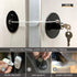 MUIN Highly Secured Refrigerator Lock with Key – Mini Refrigerator Door Lock for Children and Adults – Multi Functional Lock for Securing Fridge, ...