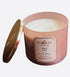 Bath & Body Works Paris Cafe White Barn Glass Scented 3 Wick Candle with Lid - Single...