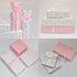 LIAPAWPAW 30 Sheets Pink Tissue Paper for Gift Bags, Metallic Gift Wrapping Tissue Paper Bulk, Cute Polka Dot Star Art Tissue for Girl's Birthday ...
