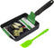 MyLifeUNIT Tamagoyaki Pan, Japanese Omelette Pan Nonstick with Silicone Spatula, Square Egg Pan 7 x 5 inches, Black...