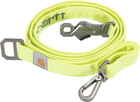 Carhartt Pet Durable Nylon Duck Leashes for Dogs, Reflective Stitching for Visibility, Brite Lime, Small...