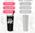 Mama Bear Vacuum Insulated Stainless Steel Tumbler with Lid and Straw - Mama Birthday Cup - Mother's Day or New Mom Gift - Travel Mug...