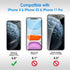 JETech Screen Protector for iPhone 11 Pro, iPhone Xs and iPhone X 5.8-Inch, Tempered Glass Film, 2-Pack...