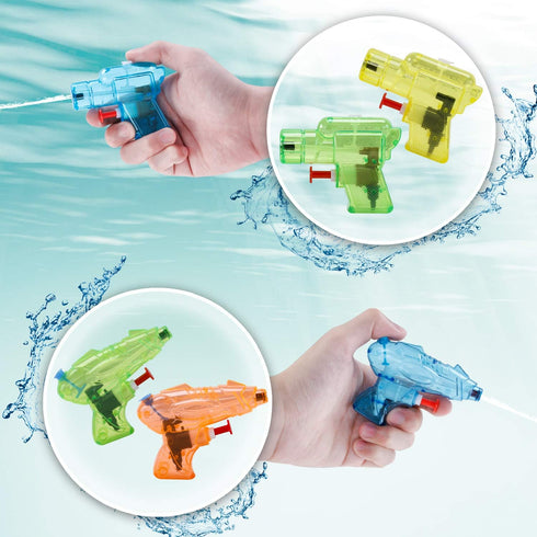 12 Packs Water Gun for Kids Squirt Toys Outdoor Beach Swimming Pool Game Summer Party Favor...