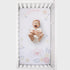 Disney Sweet Princess Light Blue, Pink, and White Enchanted 100% Cotton Photo Op Fitted Crib Sheet...