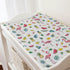 Watercolor Summer Flamingo Changing Pad Covers Lemon Pineapple Watermelon Tropical Leaves Baby Diaper Changing Pad Sheets for Boy Girl Birds Soft ...