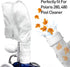 Nylon Mesh Pool Cleaner Bags,Bag Zipper Replacement for Polaris 280 & 480 Pool Cleaner All Purpose filter Bag for 280 Polaris Replacement Bags,Poo...