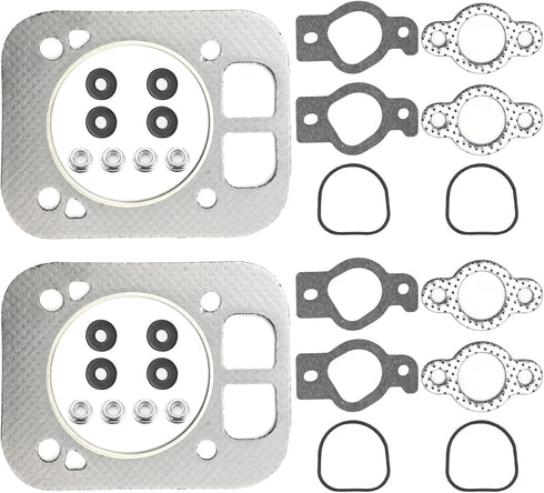 Cylinder Head Gasket Kit for Kohler 24-841-04S, 24 841 03S, 24 041 37-S, 24 041 16, 24 041 32 Kohler CH25 CH730 CH740 CV25 Engine Head Gasket Kit ...