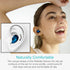 MEE audio Pebbles True Wireless Earbuds - Bluetooth 5.3 Low Profile in Ear Lightweight Headphones with Headset Microphone & Call Noise Reduction f...