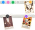 Magnetic Board Frameless Stainless Iron Strips, Magnetic Strips with Adhesive Backing Magnet Board Magnetic Bulletin Bar Board Memo Board with 7 P...