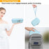 Label Maker Case for SUPVAN E10 Mini Bluetooth Label Printer, Extra Interior Mesh Pocket Fits Label Paper Cable, Blue. (CASE ONLY! Label Maker not...
