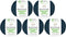 5 Ball (Pack) Gazzal Organic Baby Cotton Yarn, Total 8.8 Oz. 100% Organic Cotton, Each 1.76 Oz (50g) / 125 Yrds (115 m), 3 Light DK, Blue - 437......
