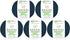 5 Ball (Pack) Gazzal Organic Baby Cotton Yarn, Total 8.8 Oz. 100% Organic Cotton, Each 1.76 Oz (50g) / 125 Yrds (115 m), 3 Light DK, Blue - 437......