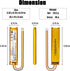 K800 Battery for Logi K800 MX Keys YR0073, 802085P 802085 533-000177 533-000221 533-000141,wireless Keyboard Mouse replacement battery,1500mAh...