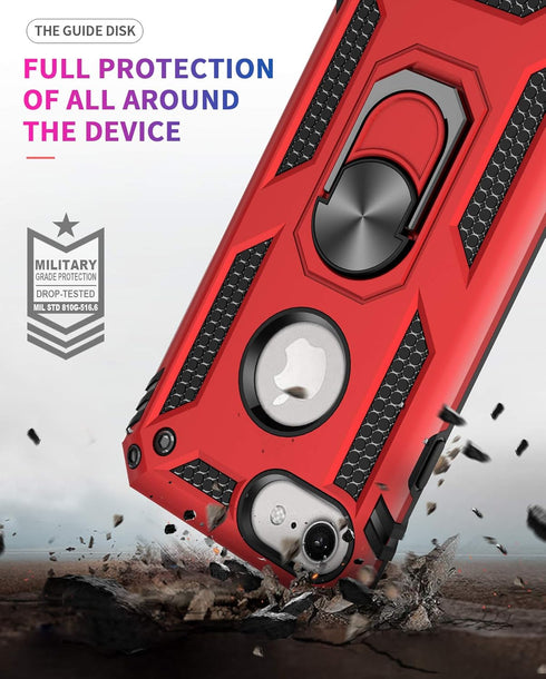 Korecase for iPhone 6 6s iPhone 7 and iPhone 8 Case, Extreme Protection Military Armor Dual Layer Protective Cover with 360 Degree Unbreakable Swi...