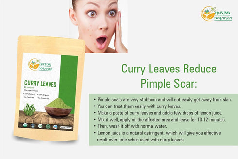 100% Natural Grown Dried Curry Leaves Powder 150gms / 5.3 oz | Promotes Hair Growth Formulation | Strong Hair | Hair Volume | Thicker Hair...