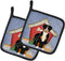 Caroline's Treasures BB2797PTHD Dog House Collection Appenzeller Sennenhund Pair of Pot Holders Kitchen Heat Resistant Pot Holders Sets Oven Hot P...
