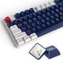 GTSP 150-Keys ASA Profile Keycaps Double Shot PBT Keycap 75 Percent ISO/ANSI Layout for 108 104 87 82 68 61 MX switches Mechanical Keyboard(Snow A...