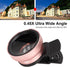 2 in 1 Cell Phone Lens Kit, 0.45X Wide Angle 12.5X Macro Phone Camera Lens, Professional Cell Phone Lens with Clip, Detachable HD Lens with Storag...