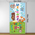 Welcome Banner, First Day of School Door Cover Woodland Animal Friends Photo Backdrop for Classroom School Party Decorations Supplies with Rope...