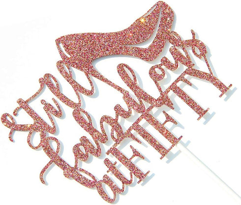 Rose Gold Still Fabulous at Fifty Cake Topper, Happy 50th Birthday Cake Topper, 50th Birthday Party Decoration...