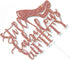 Rose Gold Still Fabulous at Fifty Cake Topper, Happy 50th Birthday Cake Topper, 50th Birthday Party Decoration...