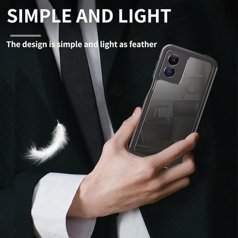 for Motorola Moto G Play 2024 Phone Case Waterproof IP68 Certified Dustproof Shockproof Built-in Screen Protector Rugged Full Body Protective Cove...