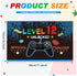 Video Game Birthday Decorations 8 9 10 11 12 13 14th Birthday Decorations for Boys Gaming Theme Photo Props Backdrop Banner Teenager Birthday Deco...