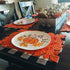 Levinis Cotton Placemats Set of 6- Durable Buffalo Check Place Mats for Kitchen Table- Easy to Care, Machine Washable...