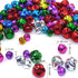 Craft Kits and Supplies 100 Mix Colorful Christmas Jingle Bells...