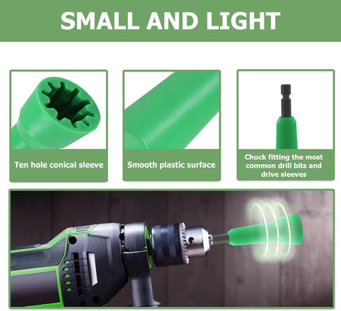 Wire Twister Tool,Wire Twister Tool for Drill Wire Nut Twister Electrical Wire Twister Wire Stripper and Twister Wire Stripping Tool and Wire Cap ...