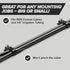 THE CIMPLE CO Dual Cable Clips, 10 PCS, Indoor/Outdoor Cord Management, 1/2 in Wire Clips for Coax, Ethernet, Electrical Wire, Screw Clips for Wir...