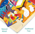 Wooden Nativity Puzzle for Kids 3 Year Old, 24 Piece Puzzles for Kids Ages 3-5 with Puzzle Tray, Nativity Set Christmas Wooden Jigsaw Puzzle for T...