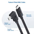 Cable Matters 20Gbps Right Angle USB C Cable 6ft, Support 8K 30Hz & 4K 120Hz Video, 240W Power Delivery, (90 Degree Right USB C Cable, Right Angle...