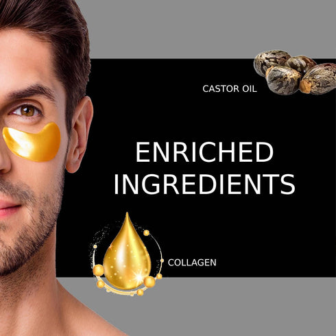 CÉLOR Eye Masks for Dark Circles, Puffiness & Eye Bags with Amino Acid & Collagen - Under Eye Patches Great for Bachelorette Party Favors, Swag Ba...