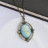 LUREME Katherine's Cameo Pendant Necklace Costume Accessory (nl005445)...