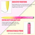 WY WENYUAN Cute Pens, Pastel Ballpoint Pens Bulk, Fine Point Smooth Writing , Colorful Best Gift Pens, Black Ink 1.0 mm Journaling Pens Office Sup...
