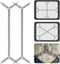 ACEDÉCOR Sheet Straps, Fitted Sheet Clips Under Mattress Keeping Sheets in Place, Bed Sheet Holders Straps for Twin, Full, Queen, King(Light Grey)...